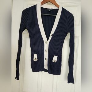 Navy ⚓ Nautical Cardigan ⛵️🛥